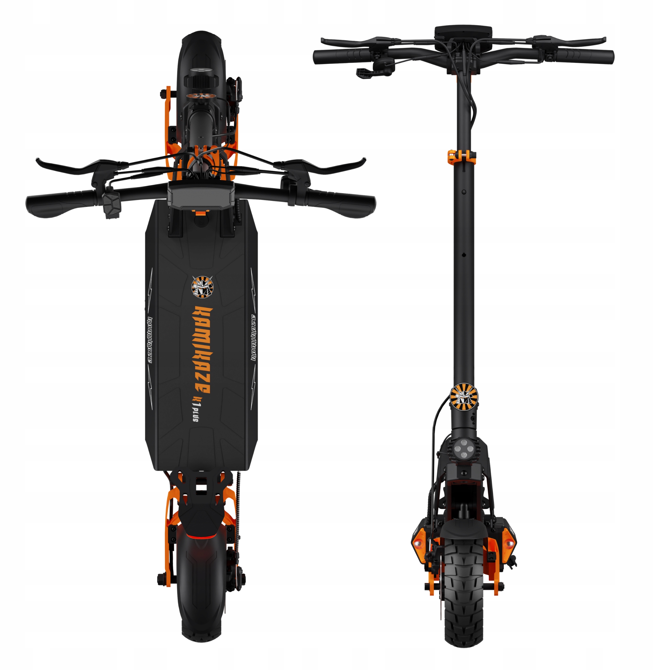 K1 Plus – Moderní elektrický skútr Kamikaze 1000 W, 48 V, 20 Ah