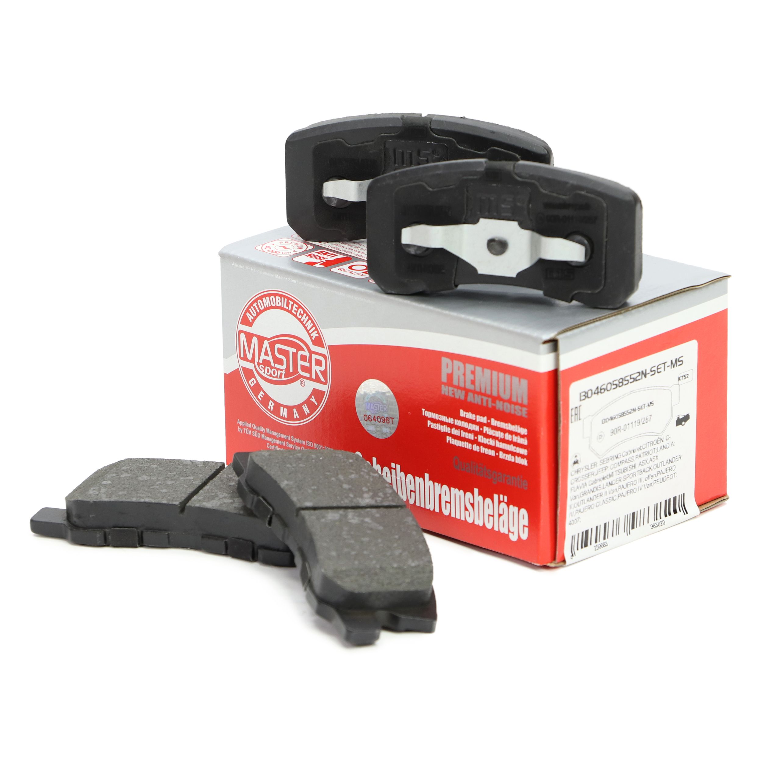 

Klocki Tył Mitsubishi Asx Grandis Pajero II Lancer