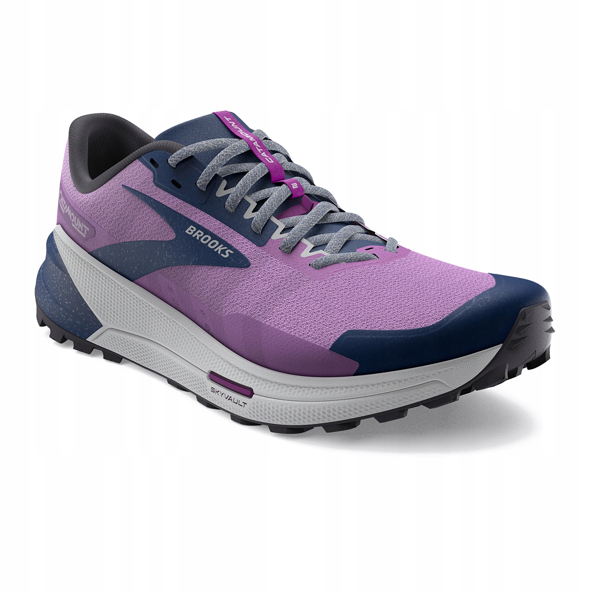 Buty do biegania damskie Brooks Catamount 2 violet/navy/oyster 42 Eu