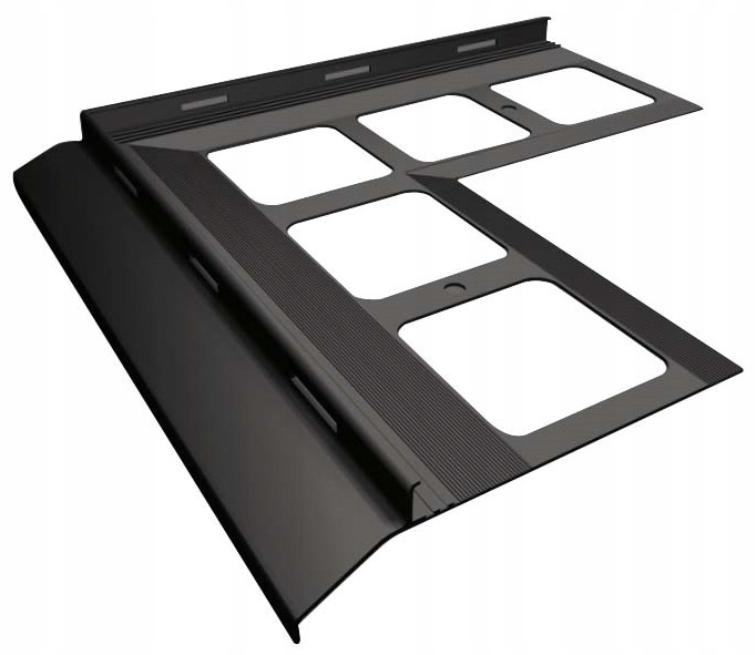 Narożnik zewnętrzny 90 stopni do systemu Renoplast K20 Grafit