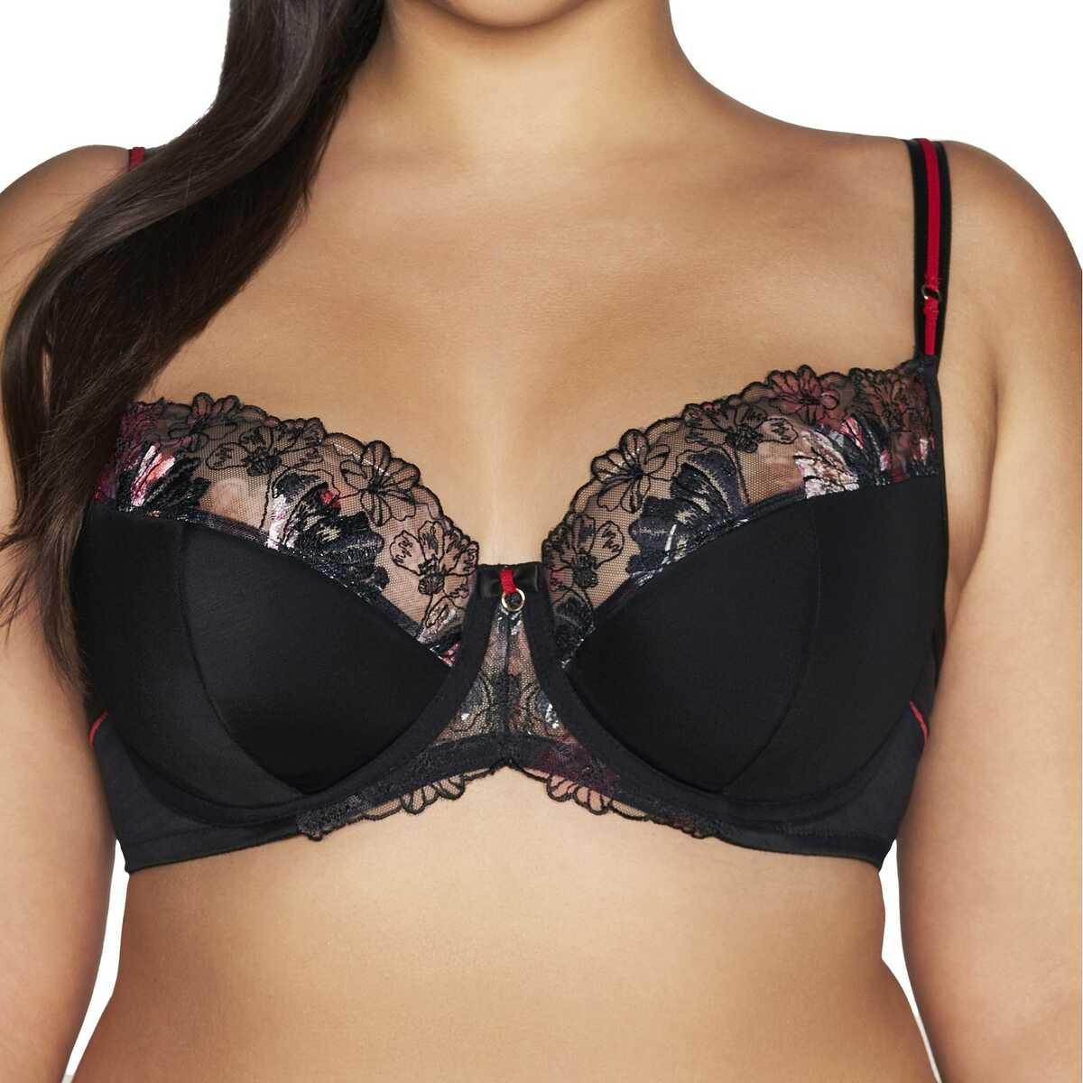 Ava polovyztužená podprsenka 2121 černá, velikost 80B