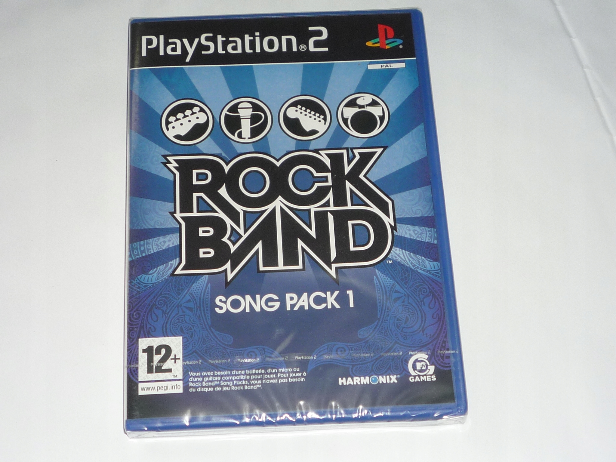 PS2 ROCKBAND SONG PACK 1 ДЛЯ НОВОЙ PLAYSTATION