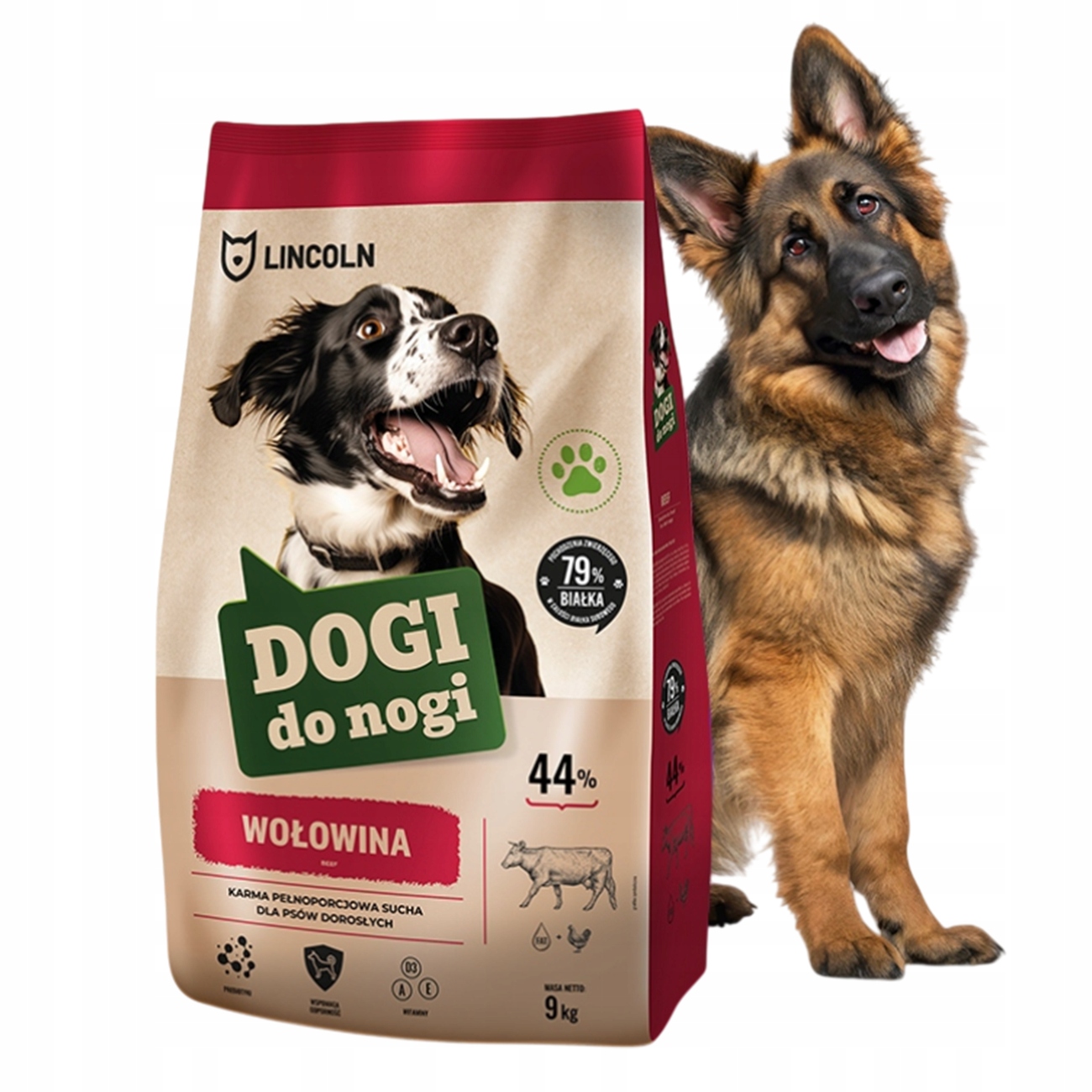 Suché Krmivo Pro Psa 9 Kg Prémiové Hovězí Maso Monoproteinové Ovčák
