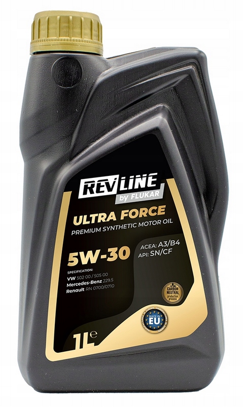 Revline Ultra Force Synthetic 5W40 1L Acea A3/B4