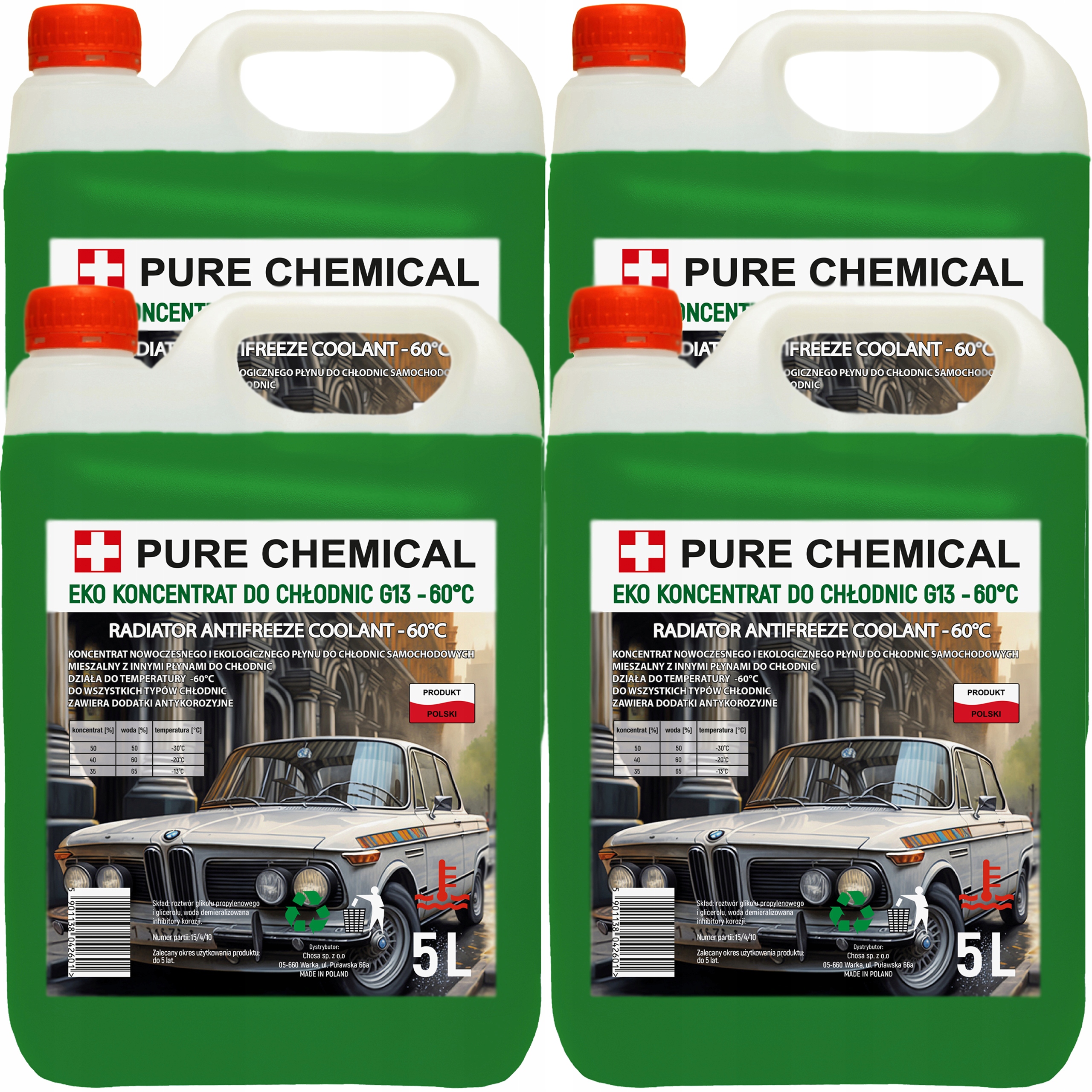 Koncentrát Eko Chladicí Kapaliny G13 -60°C 20 L