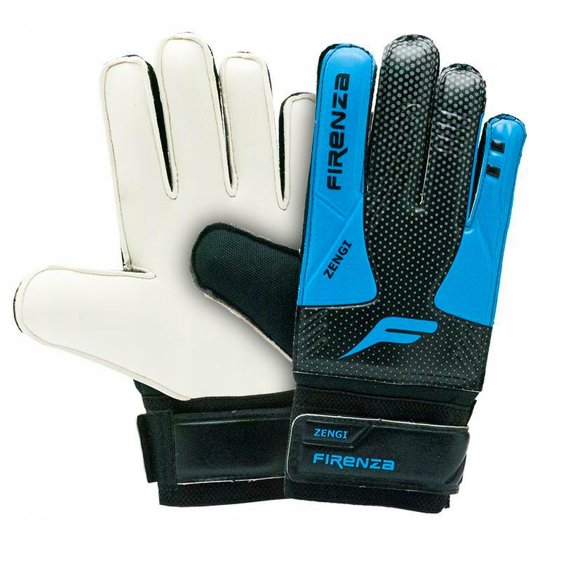 Rękawice Bramkarskie Zengi Cyan/gray R:7 Firenza Junior