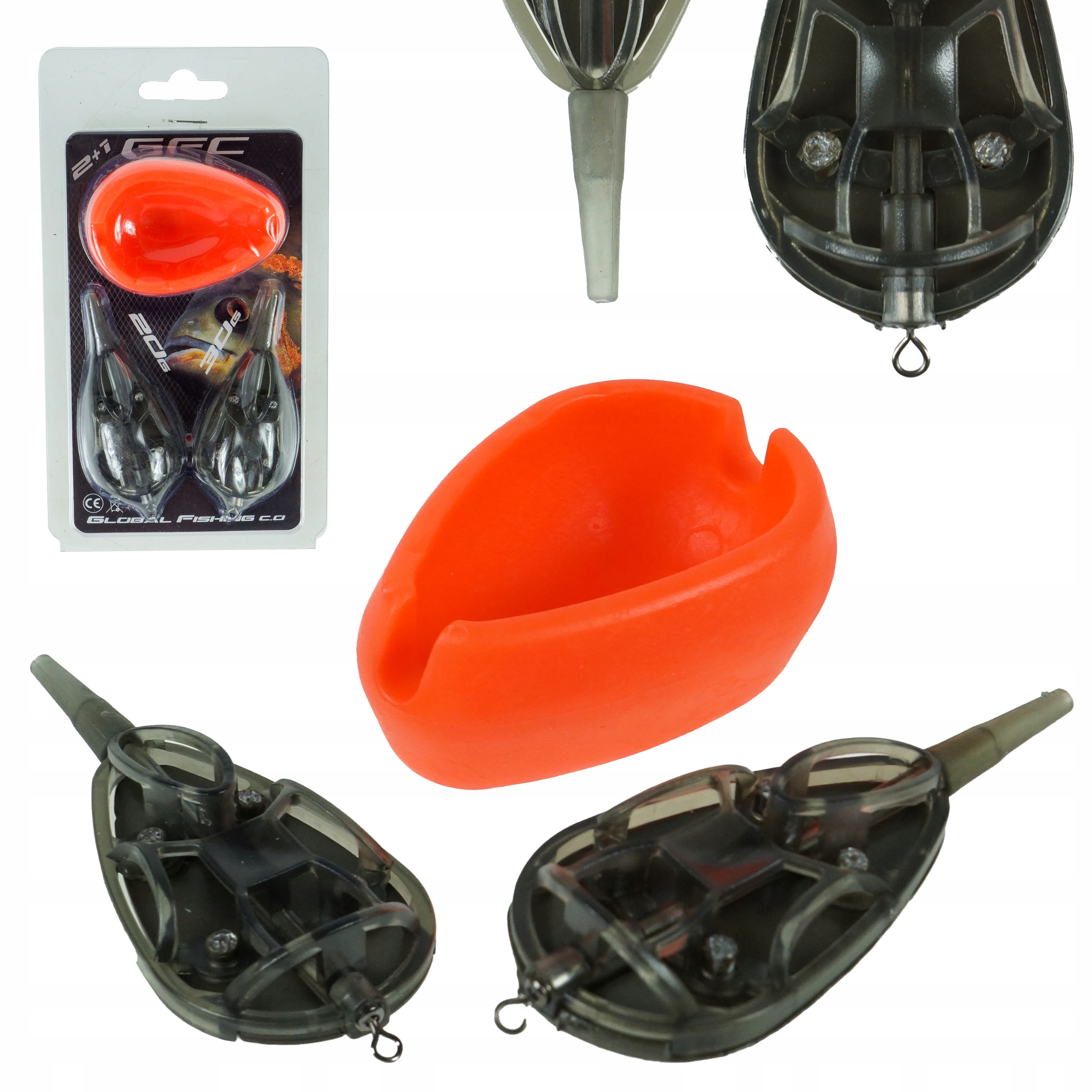 

Zestaw Koszyczków 2+1 Method Feeder 20+30+FORMA