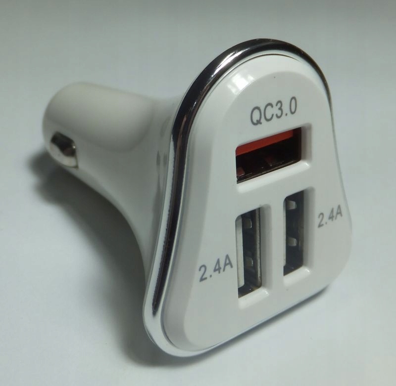 Ładowarka do kampera 12V USB 2x 2,4 A + QC 3,0 Haba