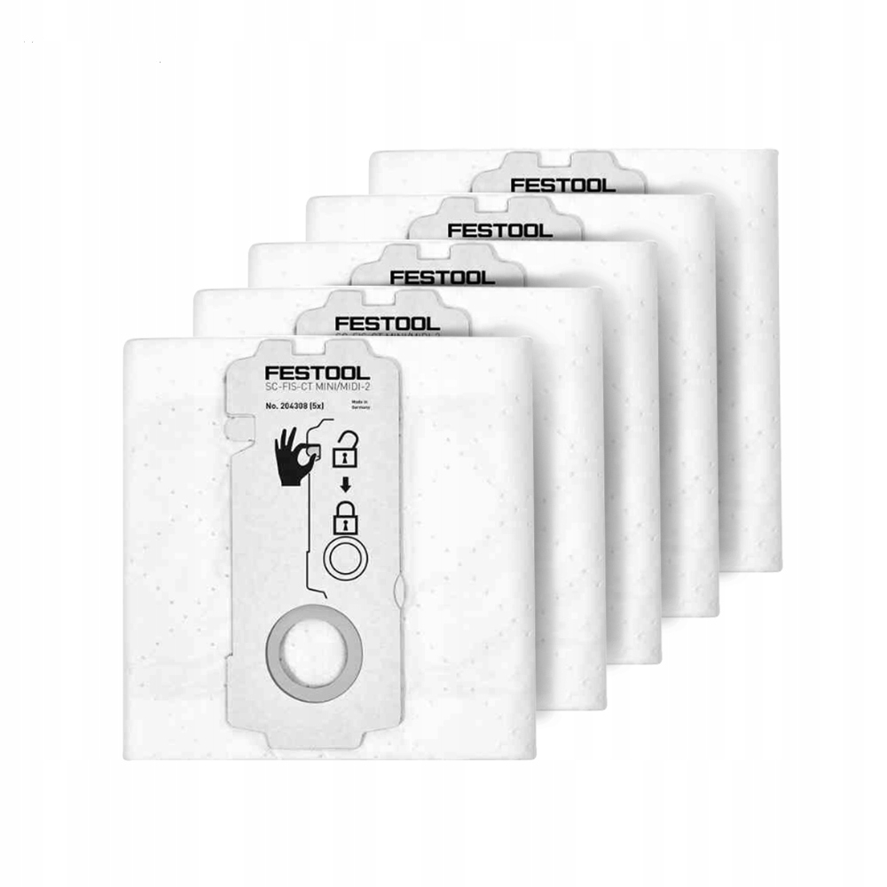 Festool Worek Ct MINI/MIDI-2/CT15 5szt model 2019