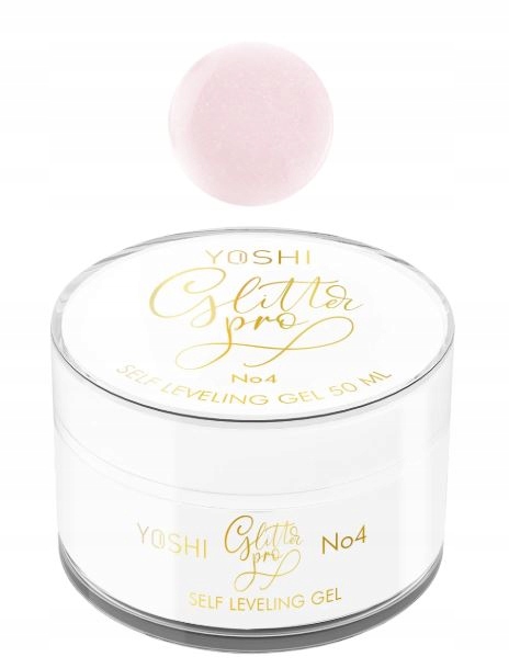 Yoshi Glitter Pro Gel Uv Led Č. 4 50 ml