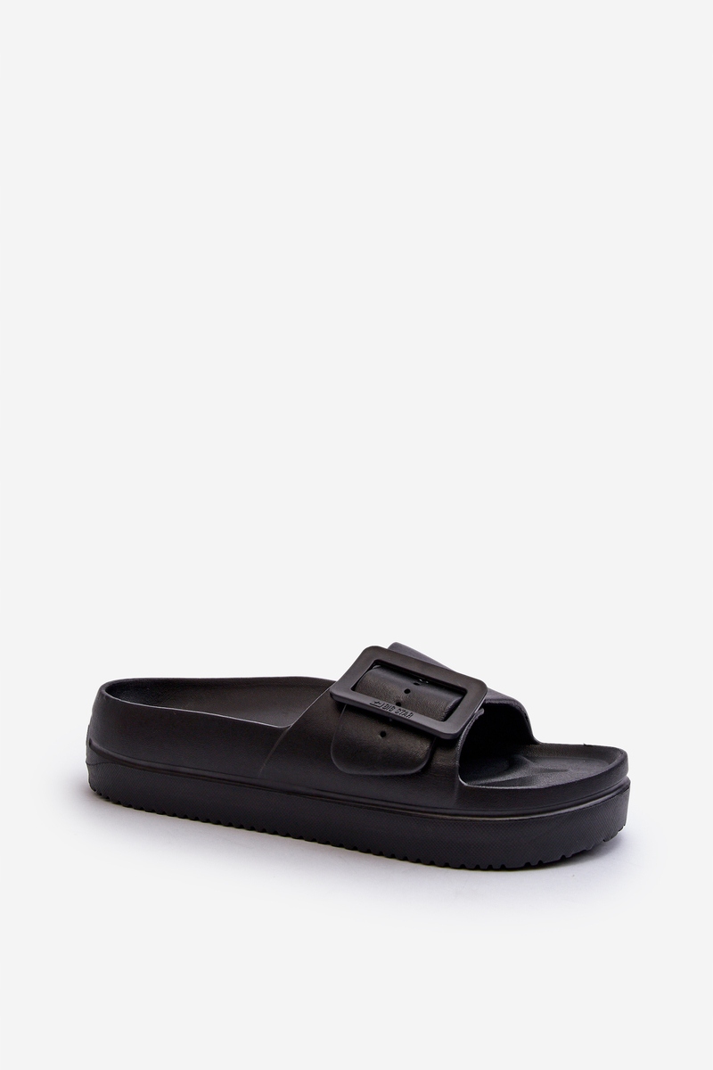 KLAPKI DAMSKIE PIANKOWE NA PLATFORMIE LEKKIE NN274A662 CZARNE 39 Marka Big Star