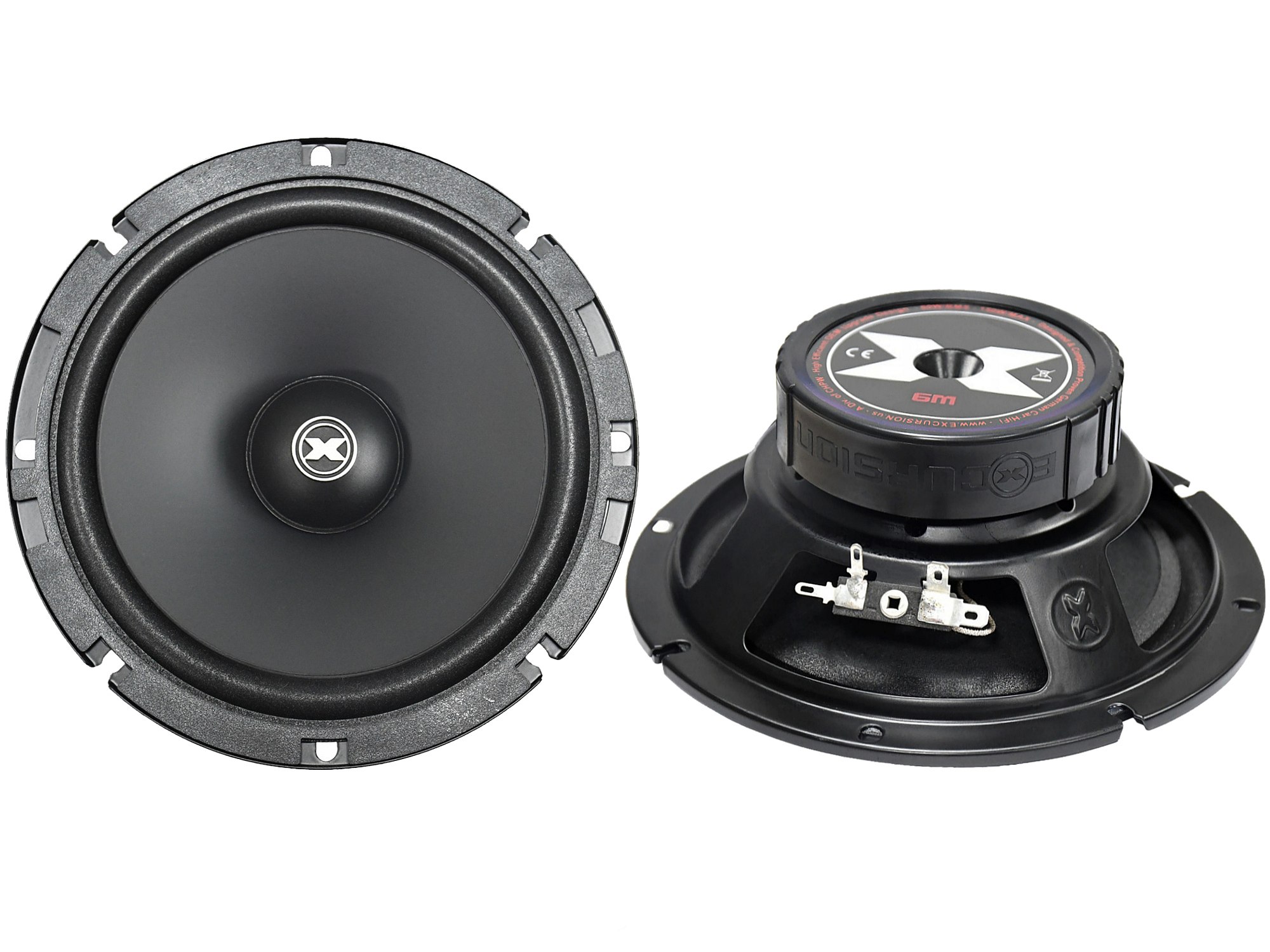 Excursion SX-6M głośniki samochodowe 16,5cm 165mm Basowe Woofery