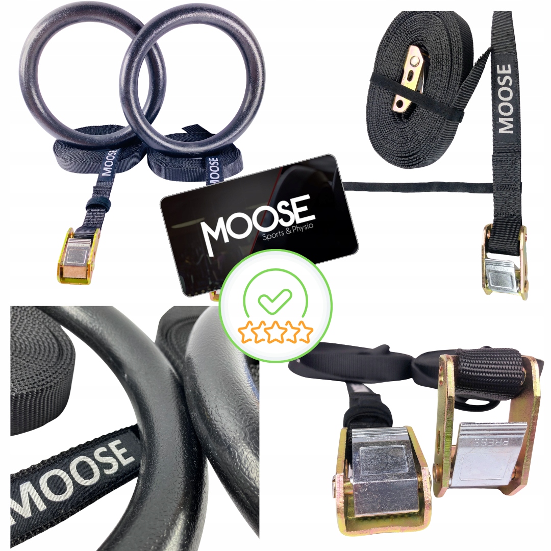KÓŁKA GIMNASTYCZNE OBRĘCZE KOŁA FITNESS TAŚMY MOOSE DO ĆWICZEŃ CROSSFIT ABS Rodzaj inne