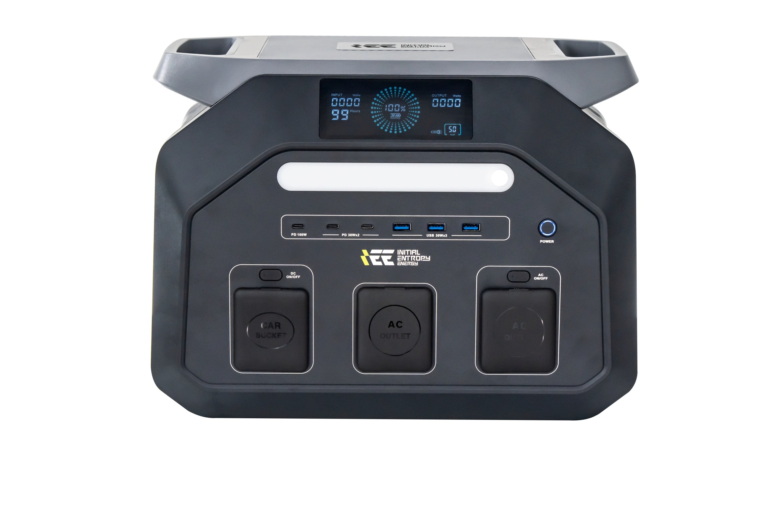Přenosná elektrárna Iee P1800 1024Wh 1800W 11 portů LiFePO4 App WiFi