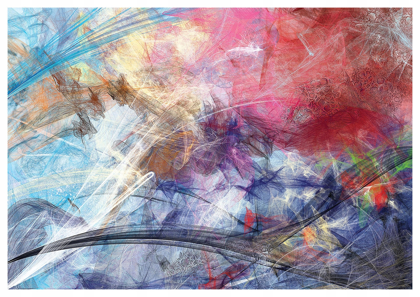 Fototapeta Abstrakt barvy Geometrie Modern vinylová 254x184 lepidlo