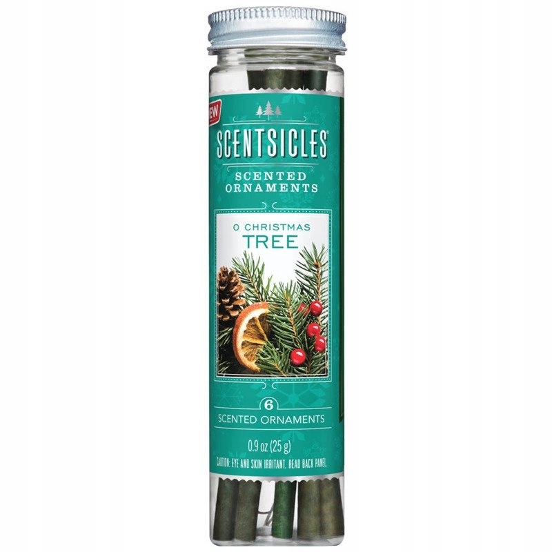 Patyczki zapachowe na choinkę - Jodła Jagody 6 szt Stan opakowania oryginalne