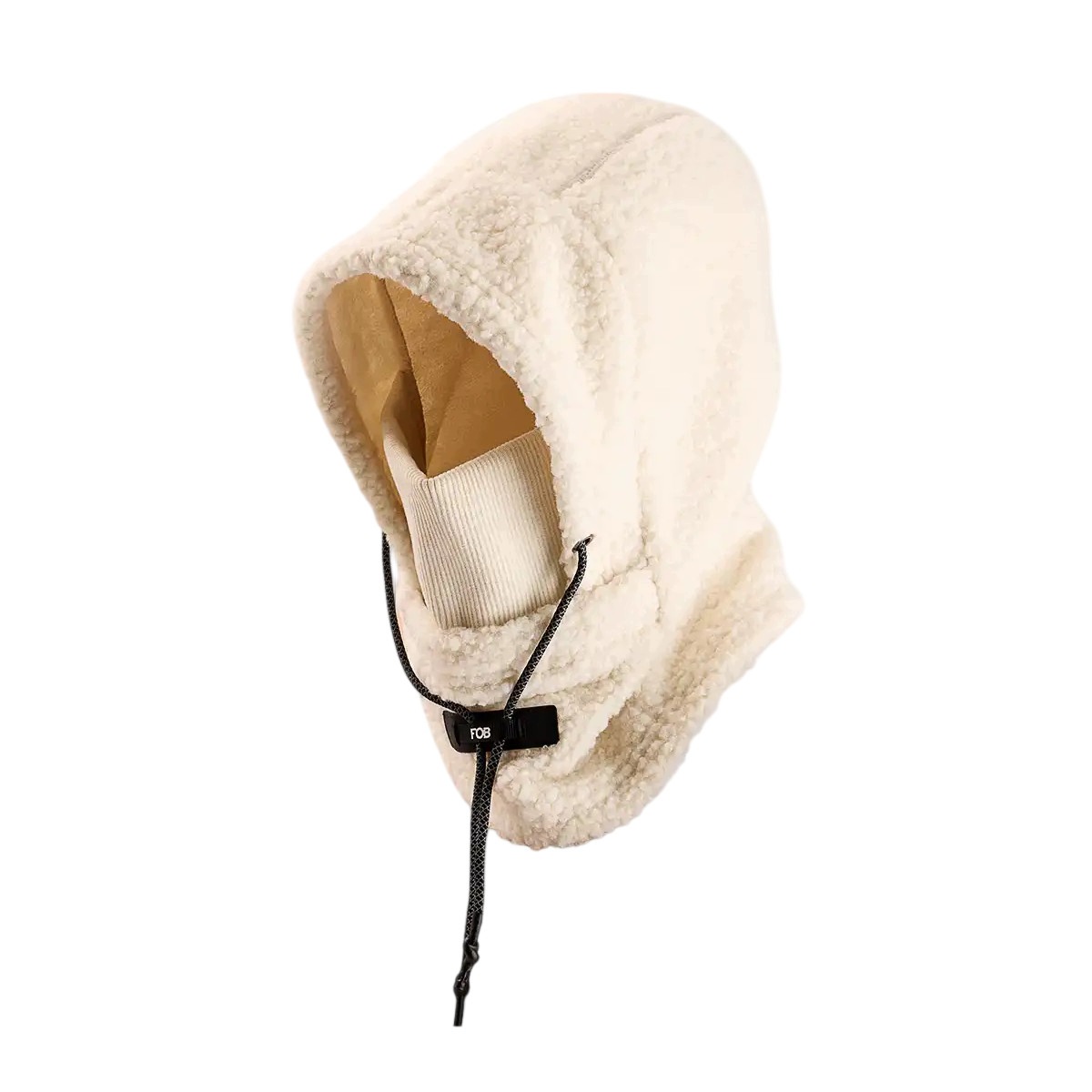 Kominiarka polarowa snowboardowa 4F Fob Sherpa 4FWAW26ABALU173-11S Offwhite