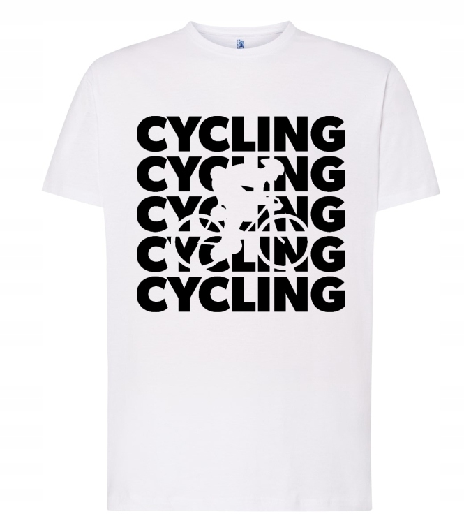 

Koszulka męska bawełna Premium Kolarstwo Cycling