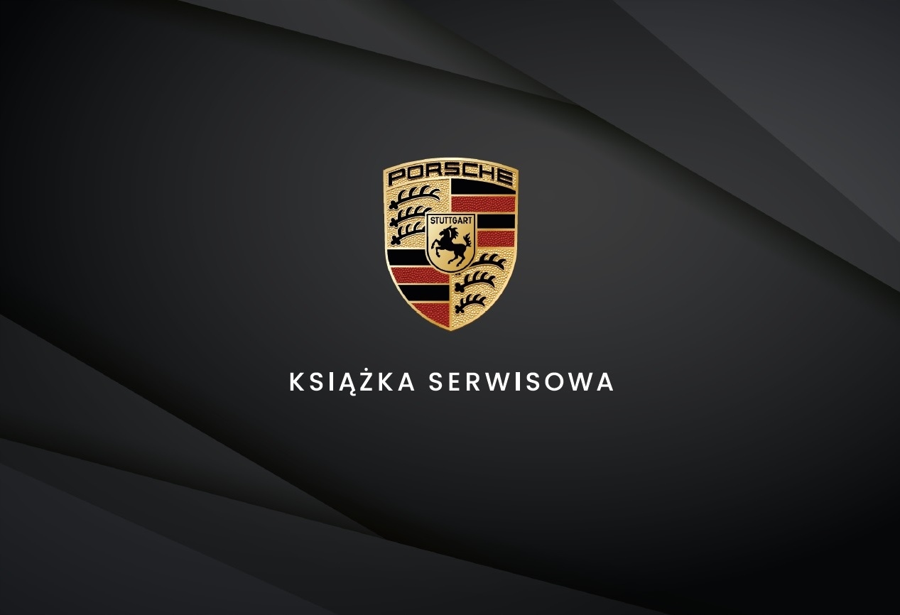 

Porsche książka serwisowa na 16 Przeglądów