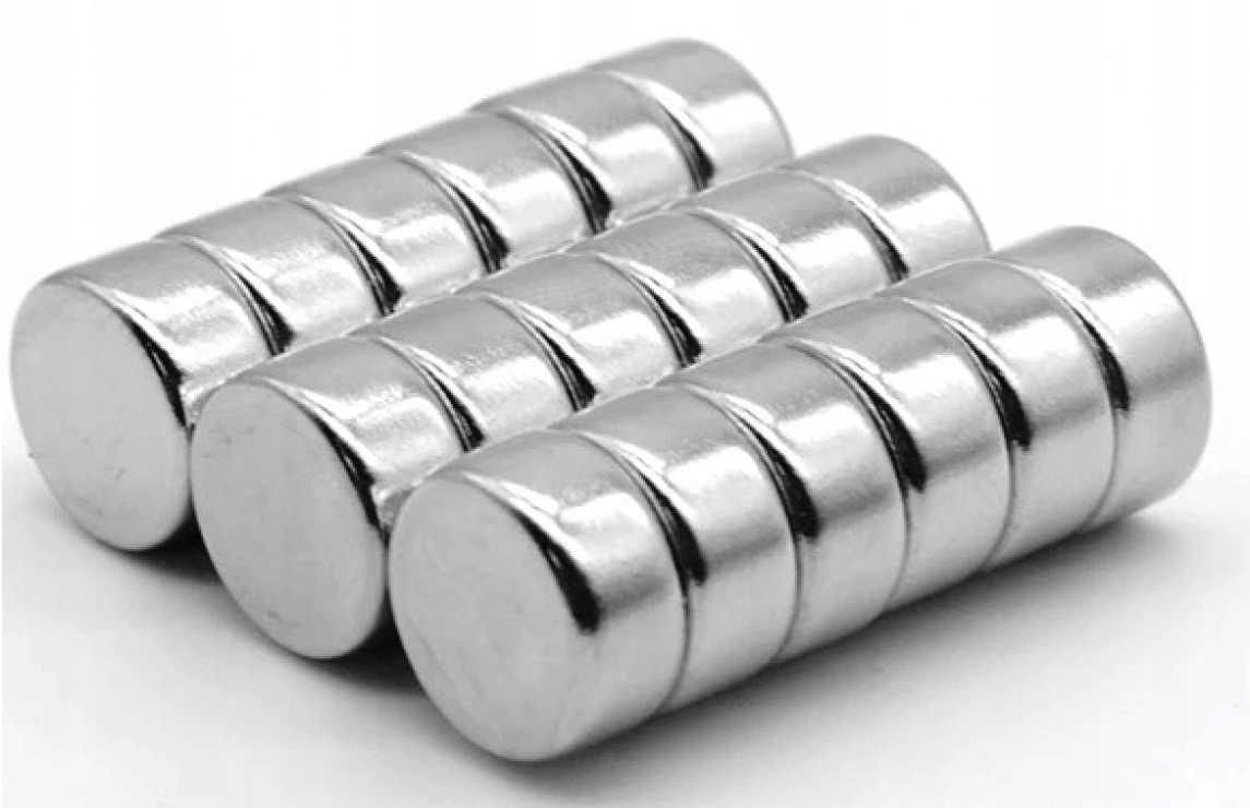 

Magnes Neodymowy Magnesy Neodymowe 10x5mm 30szt