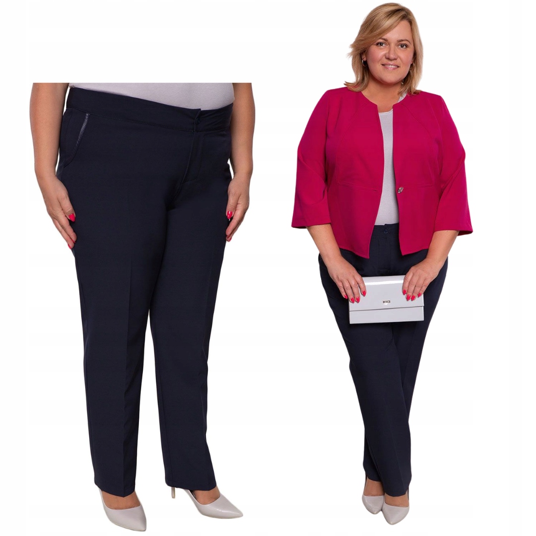 Dámské kalhoty v kant plus size barvě vel 48-64