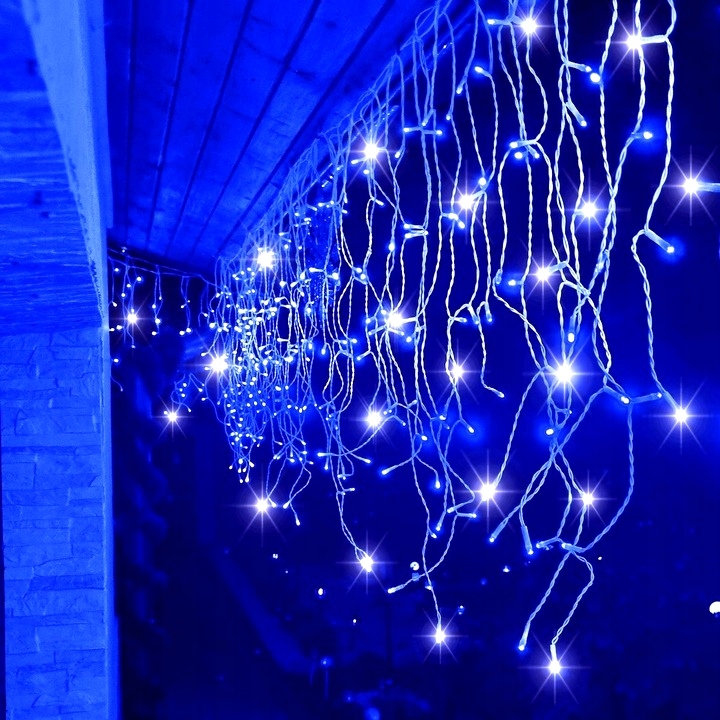 SOPLE FLASH 200 LED ZEWNĘTRZNE NIEBIESKIE CHOINKOWE lampki Rodzaj lampki choinkowe