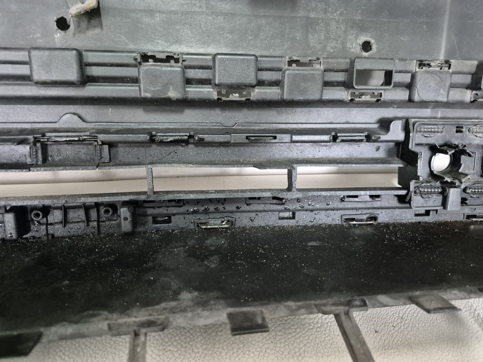 VW TOUAREG III 3 18-23 bumper front front washer PDC