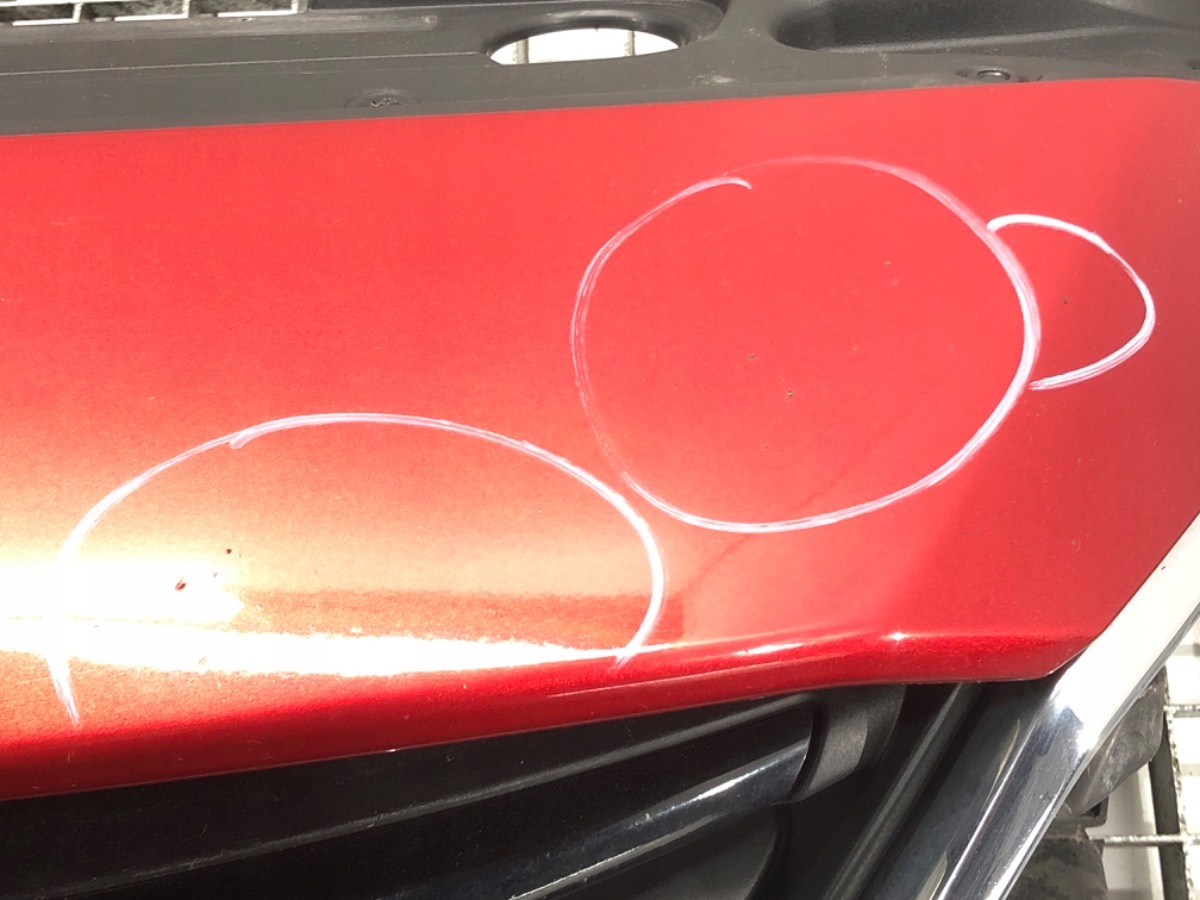 ATRAPA GRILL MAZDA 6 SEDAN 12-22 Kolor czerwony