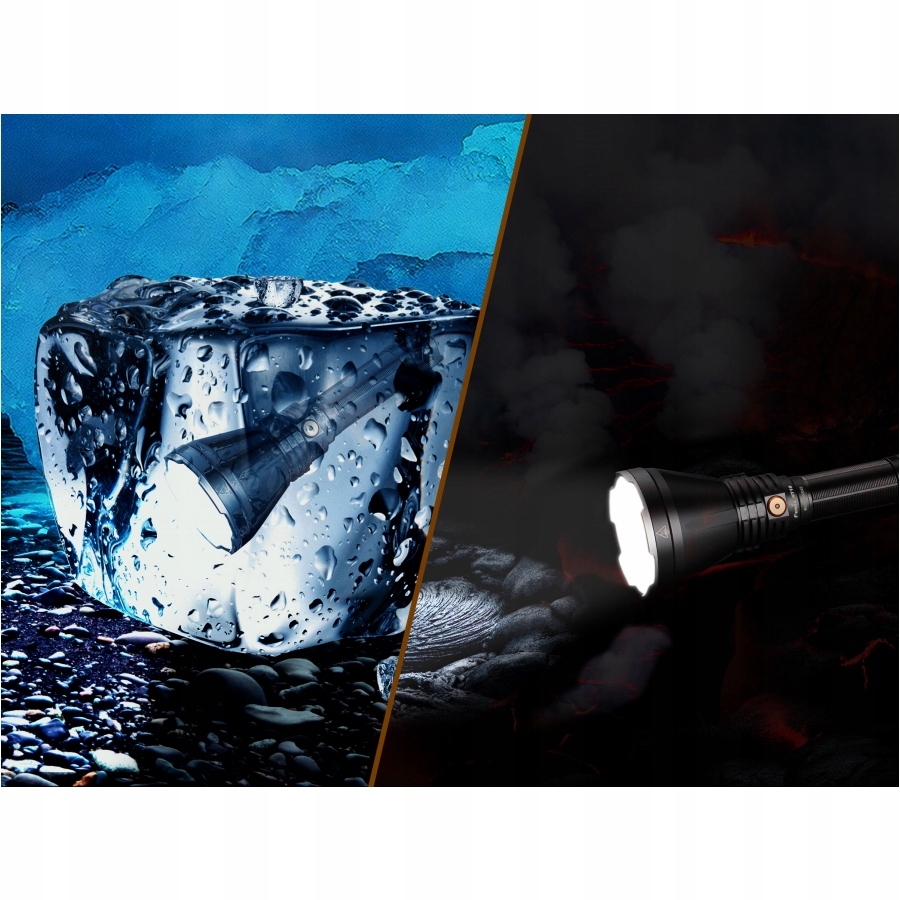 LATARKA MYŚLIWSKA FENIX HT18R 2800 lm / 1100 m Rodzaj reflektor i szperacz