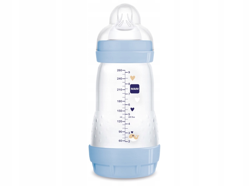 BUTELKA ANTYKOLKOWA MAM BABY ANTI COLIC 260 ML 2M+