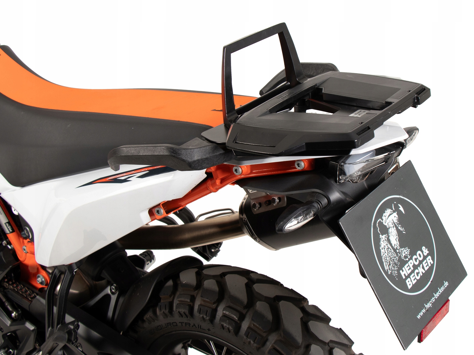 Alurack topcase carrier black for Ktm 790 Adventure (2024-)