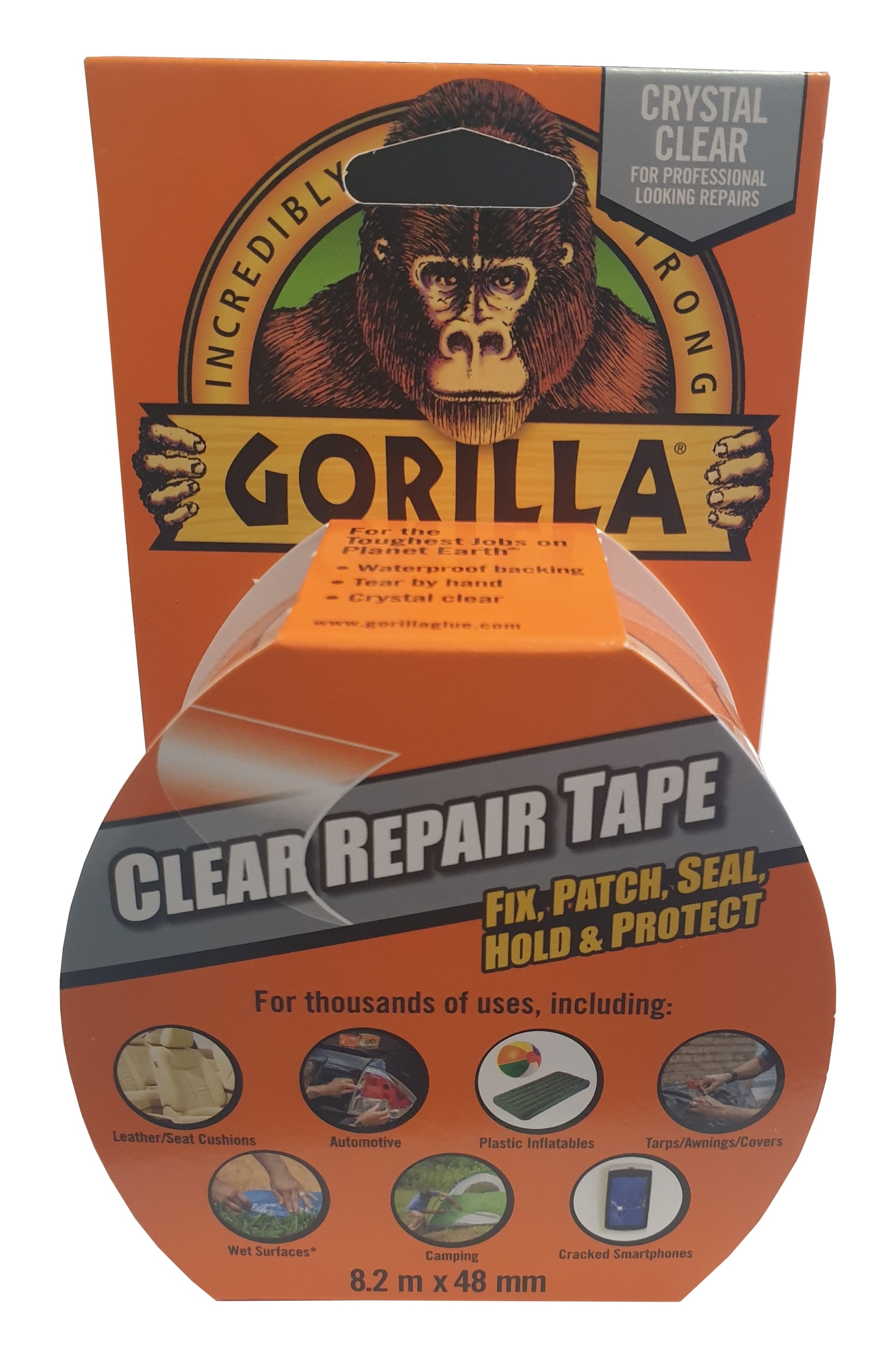 

Przeźroczysta Taśma Gorilla Clear Repair Tape