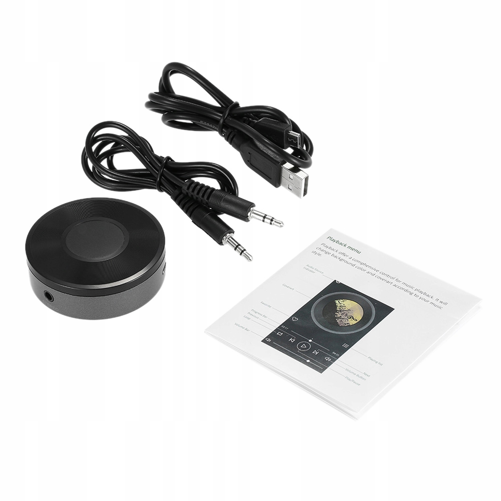 ODBIORNIK MUZYCZNY AUDIOCAST HIFI 2.4G WIFI