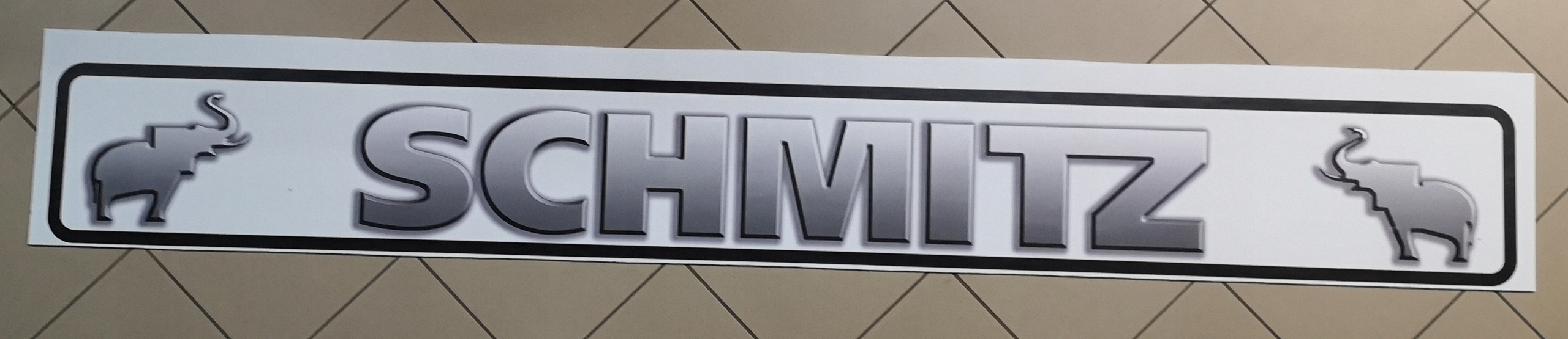 Chlapacz fartuch naczepy przyczepy SCHMITZ biały - silver 235x35 Producent GP