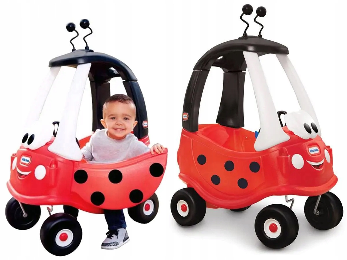 PCHACZ Little Tikes Cozy Coupe Biedronka Jeździk 173059 DO SAL ZABAW ATESTY
