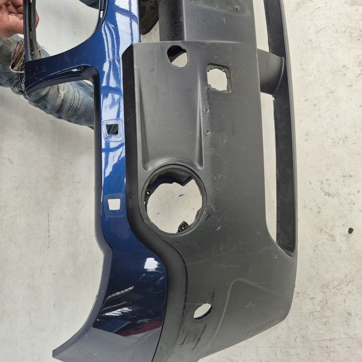BMW X3 E83 03-06 bumper front front washer PDC