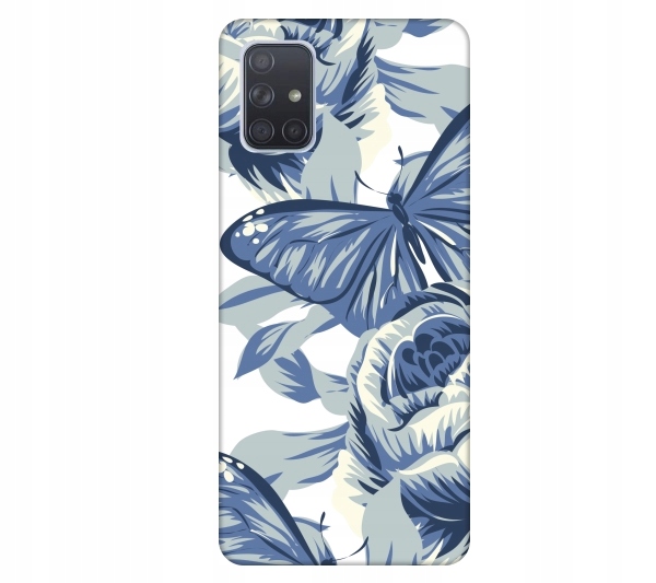 

Etui wzory do Samsung Galaxy A71 Floral kwiaty mot