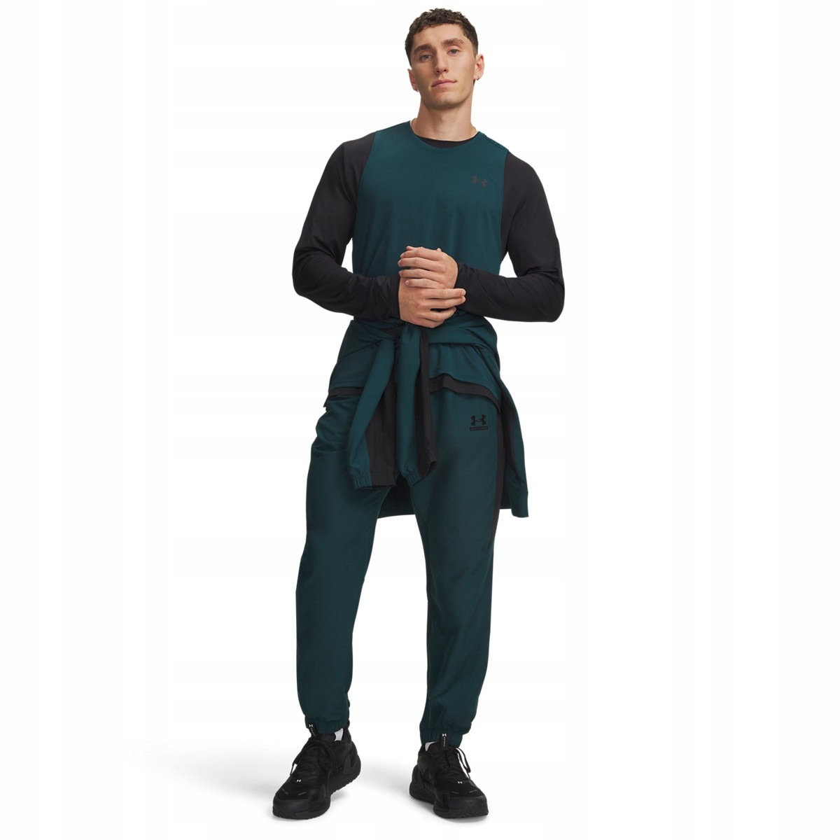 Męskie spodnie treningowe Under Armour Ua Tech Sport Pant Turkusowy L