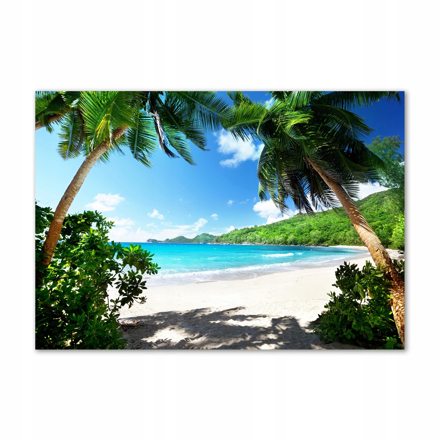 

Foto obraz szkło akrylowy Seszele plaża 100x70 cm