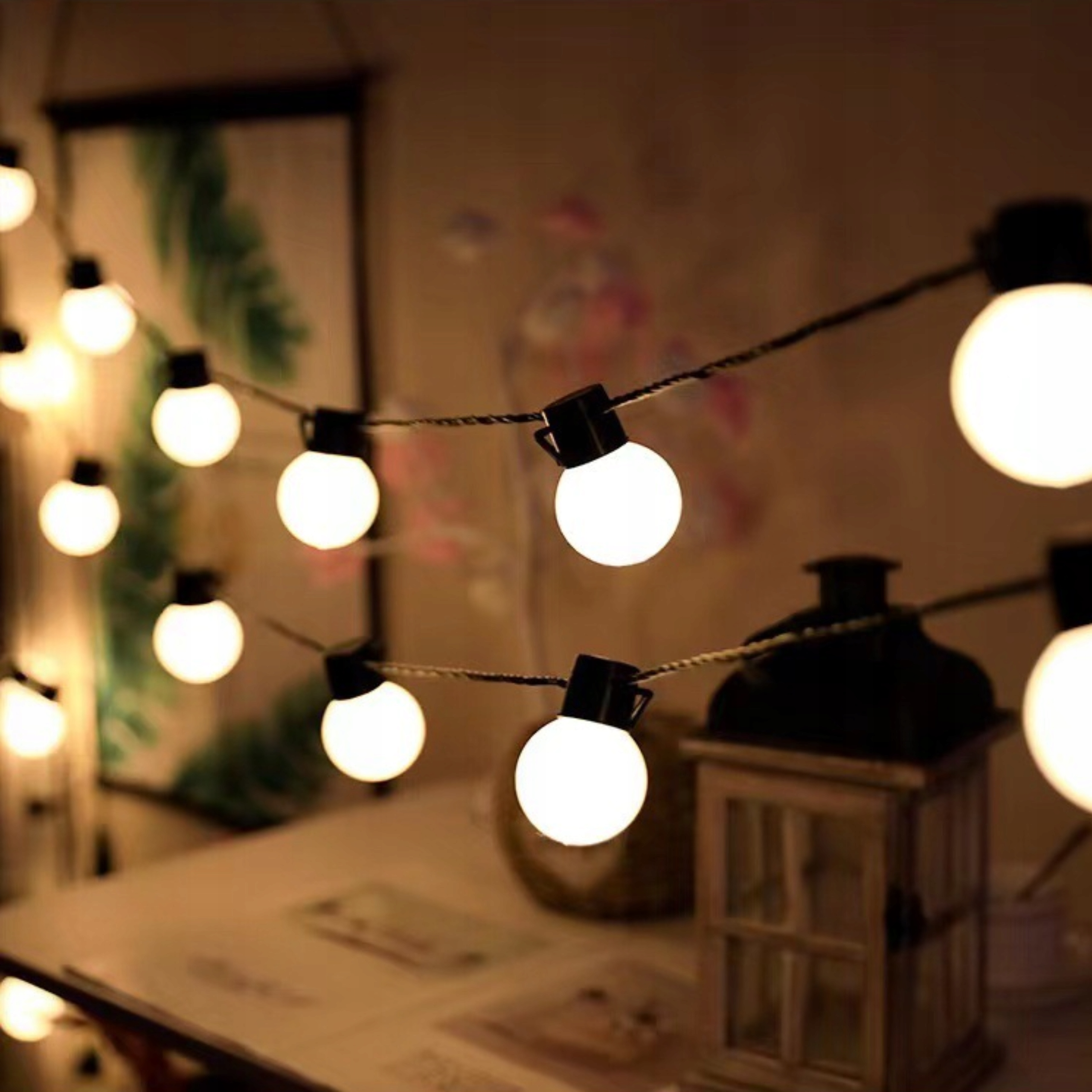 GIRLANDA SOLARNA OGRODOWA ŚWIETLNA 20 LED ŻARÓWKI KULKI LAMPKI SOLARNE XXL Klasa efektywności energetycznej - stara klasyfikacja A++