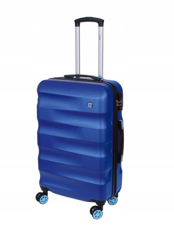DIELLE WALIZKA ŚREDNIA 150 60 BL NIEBIESKI BLUE 4 KÓŁKA