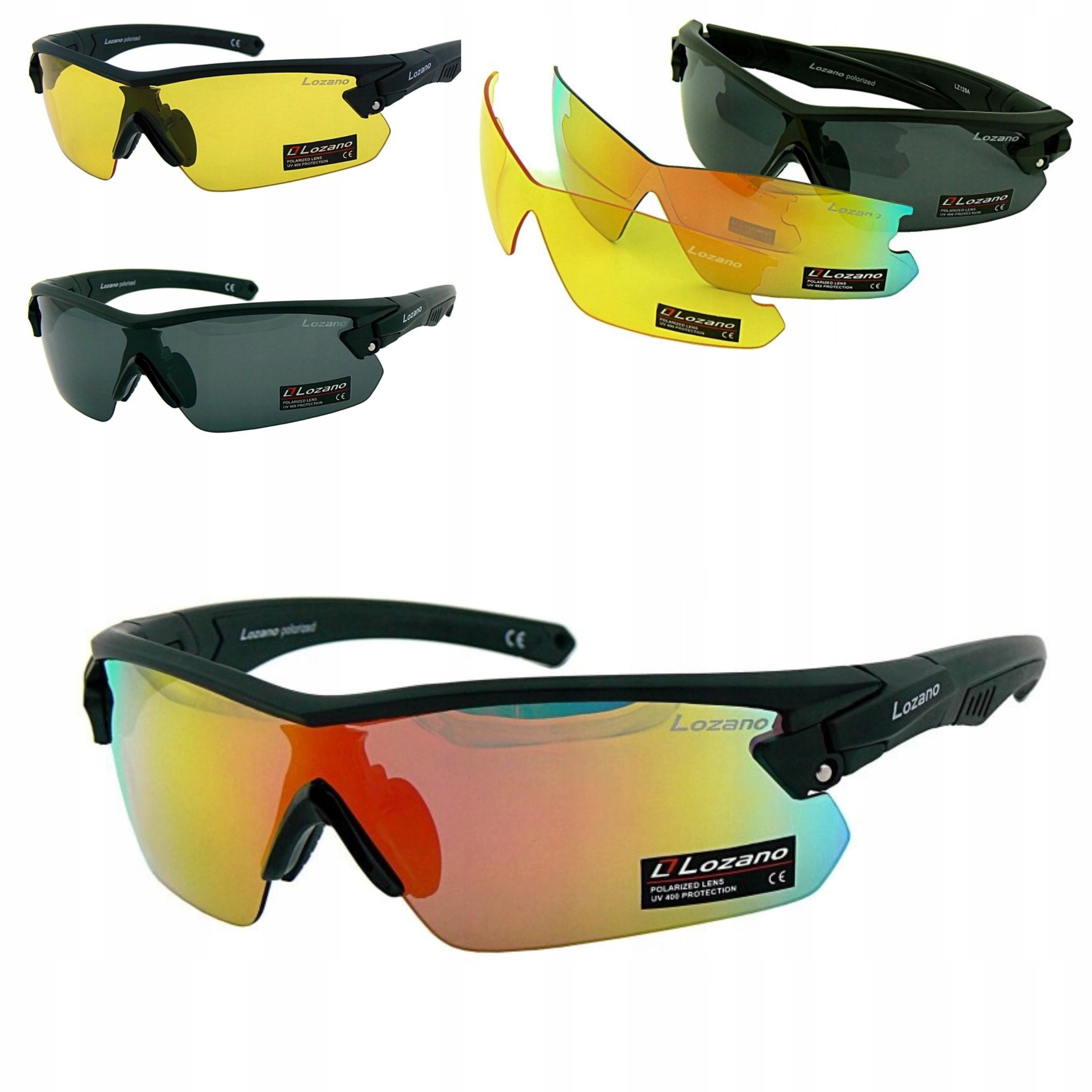 Rybářské Polarizační Brýle Na Ryby K Vodě S Vyměnitelnými Čočkami