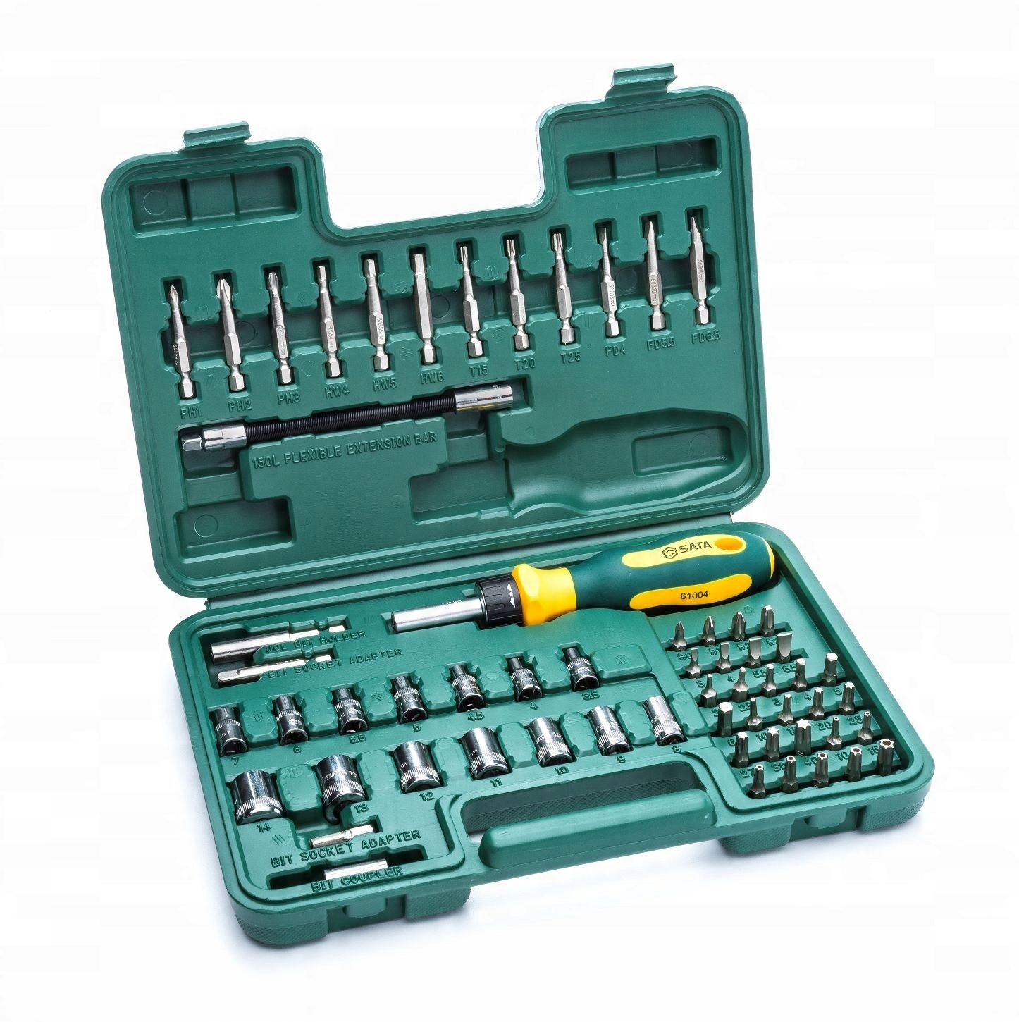 Sata Sada 60 Nástavců A Bitů 1/4' ST09324SJ