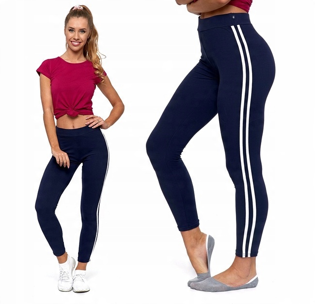 

Moraj Fit Legginsy z wysokim stanem Lampasy L/XL