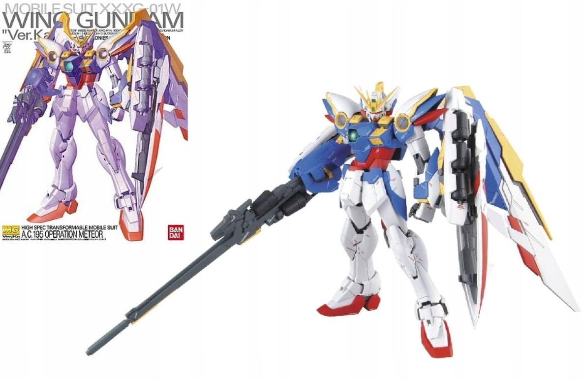 Gundam Mg 1/100 Wing Gundam Ver.Ka Model Kit 18 cm