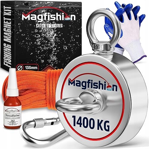 Magnes Neodymowy Do Łowienia Magnetycznego Siła 1400KG