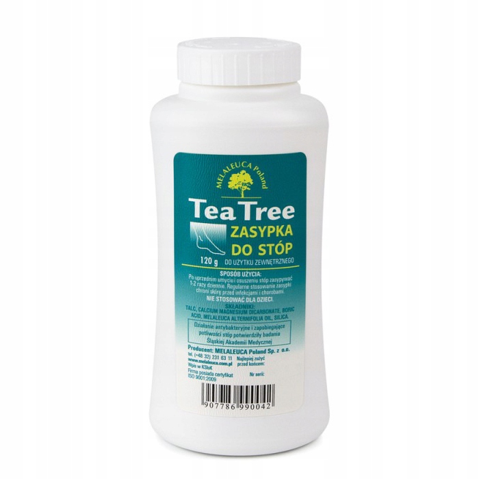 Tea Tree Zasypka do stóp 120g MELALEUCA