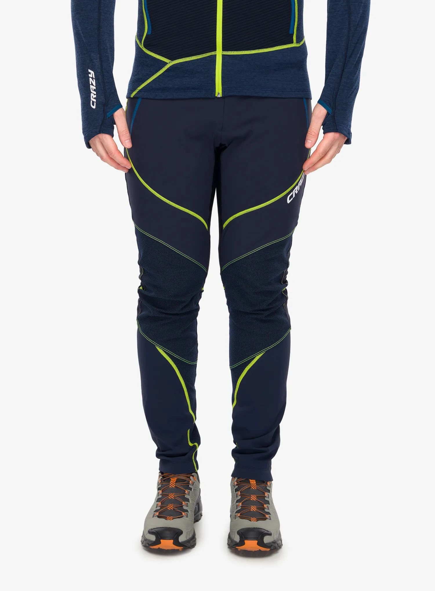 Spodnie softshell Crazy Pant Flame liken/liken L