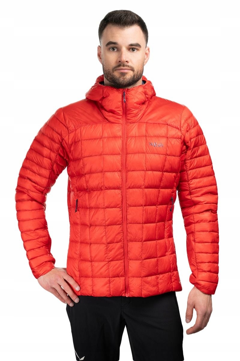 Rab Pánská lezecká bunda Mythic Alpine Light červená