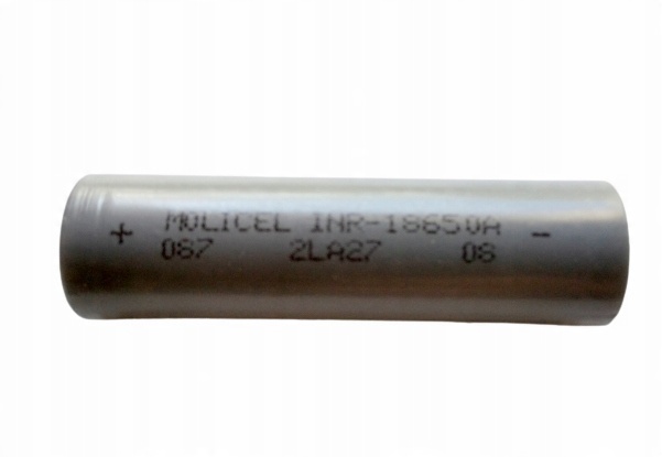 

Akumulator li-ion Molicel INR-18650A 2500 mAh